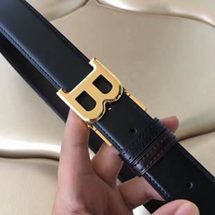 古帅 酷奇皮带男士腰带女士韩版腰带外贸皮带3.4b字扣凯旋门皮带
