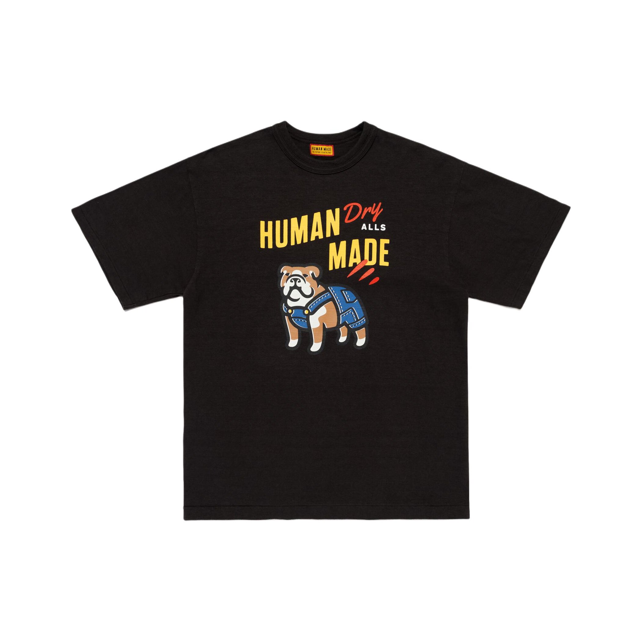 HUMAN MADE SS26  小狗动物LOGO图案宽松短袖T恤 男女同款 - 实物图