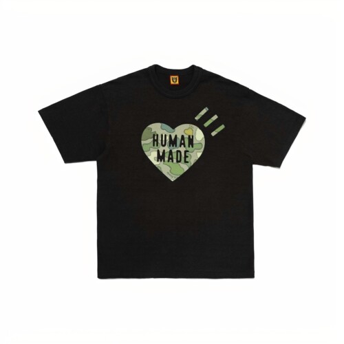HUMAN MADE x KAWS 联名款 SS26  纯棉印花圆领短袖T恤 男女同款