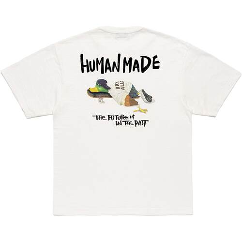 HUMAN MADE SS26 时尚百搭背部鸭子图案设计圆领短袖T恤 男女同款