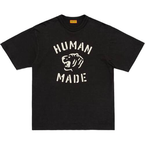 HUMAN MADE SS26 SS26 动物logo印花圆领套头短袖T恤 男女同款
