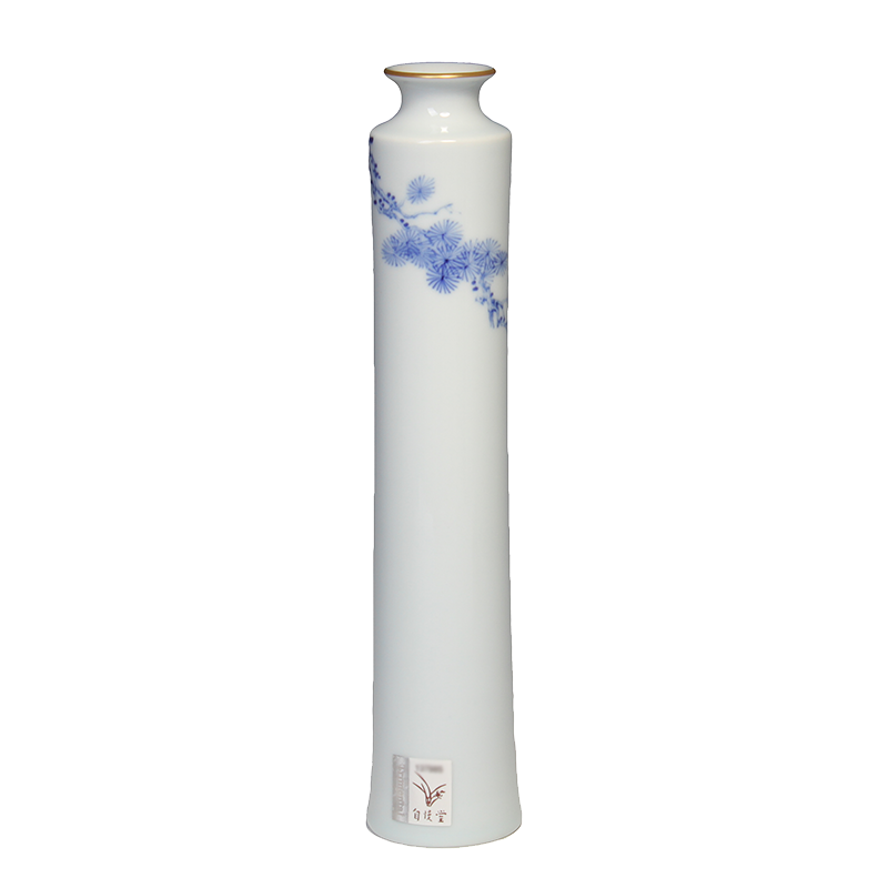 自慢堂台湾瓷器手绘岁寒三友茶席