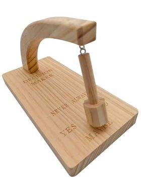 跨境新品 Decision Maker 决策者钟摆木制工艺品摆件玩具