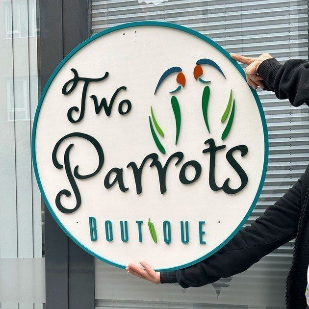 POD跨境ETSY热卖商店品牌招牌定制圆形木质挂牌标牌装饰一件定制