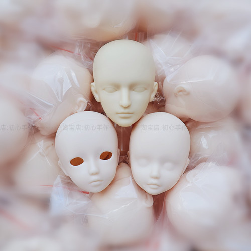 正版朵精灵男女娃娃练妆头模mjd