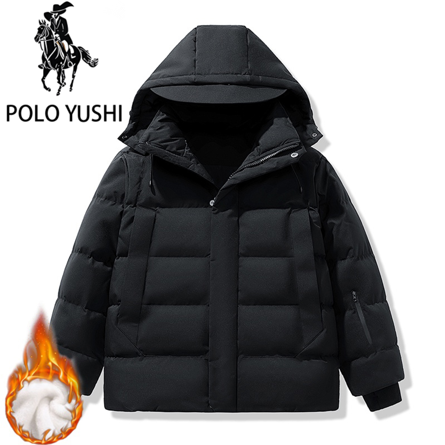 保罗金标P棉棉服防水防风保暖