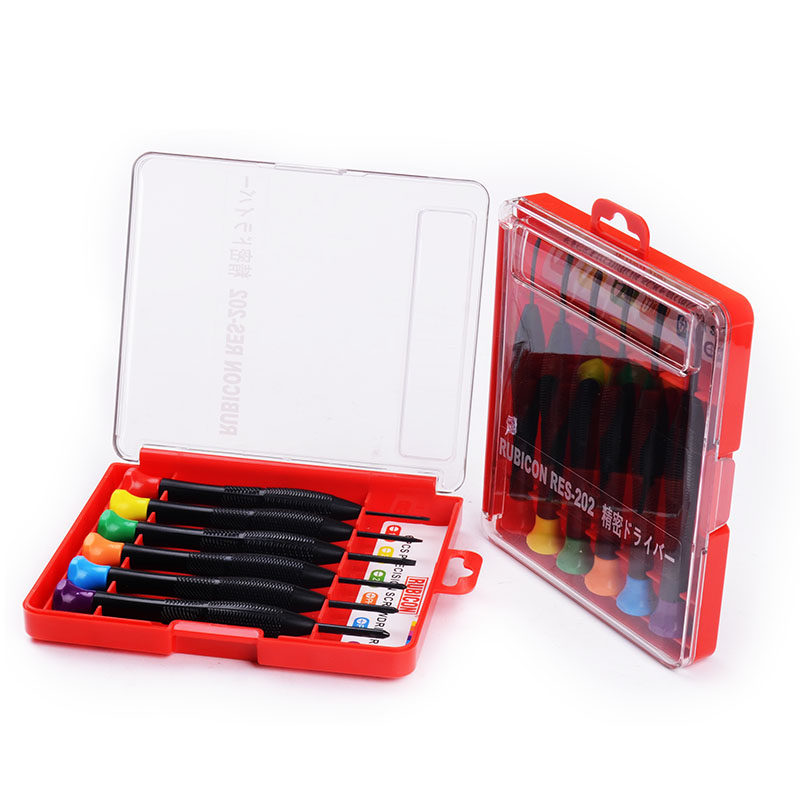 로빈 후드 일본 수입 정밀 드라이버 세트 시계 소형 드라이버 드라이버 십자형 6종 세트