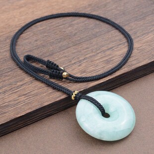 免绑平安扣专用吊坠挂绳和田玉黄金翡翠玉项链绳子儿童细款男女