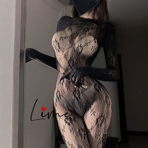 性感镂空提花连体衣女