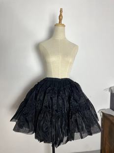 豹了个猫现货45cm裙撑10米Lolita洛丽塔日常撑无骨软纱云朵撑衬裙