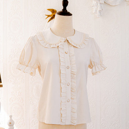 可爱短袖万用百搭洛丽塔内搭