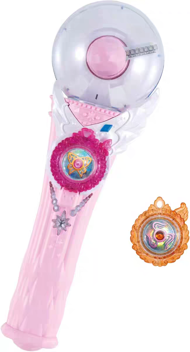 广阔天空光之美少女小翼蝴蝶天空幻影棒魔法棒变身器女孩电子玩具