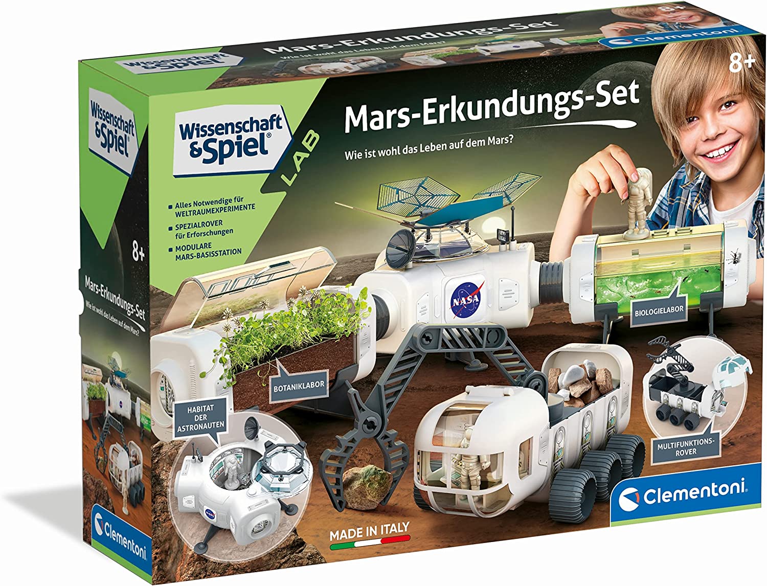 NASA火星太空模型儿童益智玩具