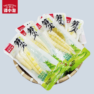 谭小泡笋尖500g山椒脆笋酸辣笋子泡椒笋尖竹笋小包装休闲零食小吃