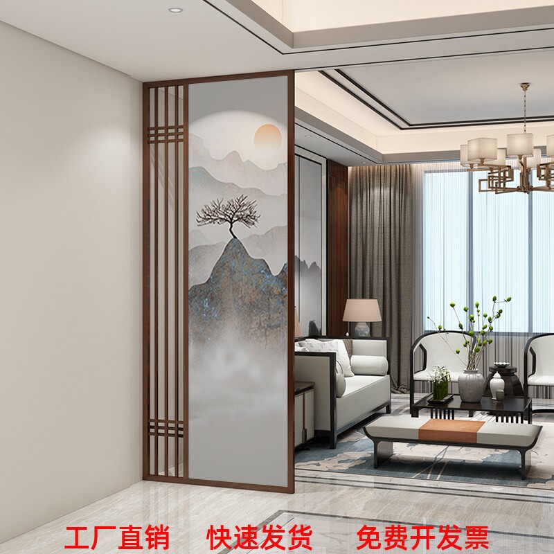 可定制屏风大师兄送货上门包安装图片