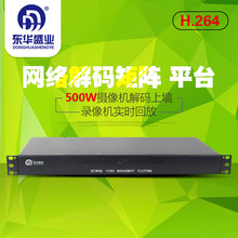 H265网络矩阵视频解码器数字高清切换器 监控服务器画面分割拼接