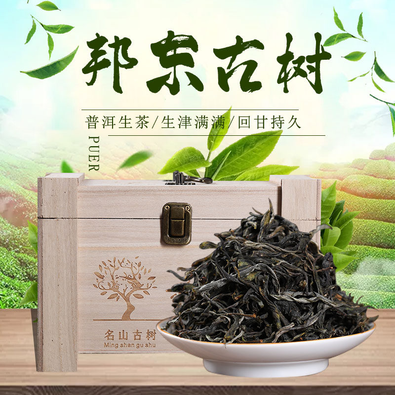 临沧邦东明前古树普洱生茶散茶
