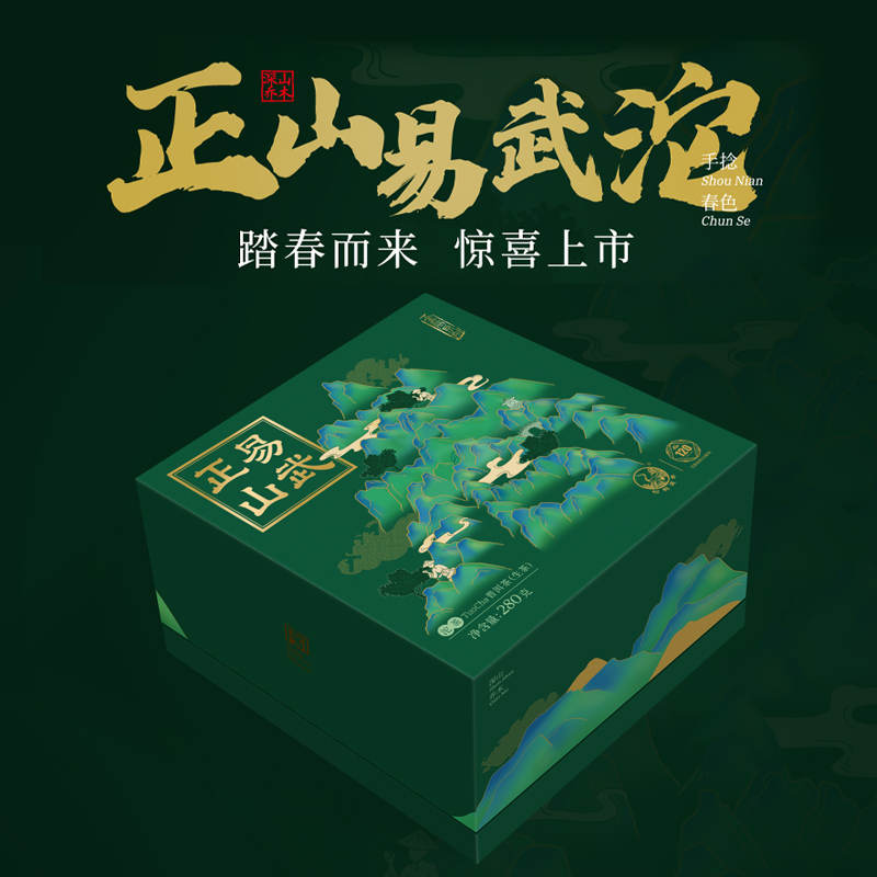 下关沱茶金鼎正山易武280g生茶
