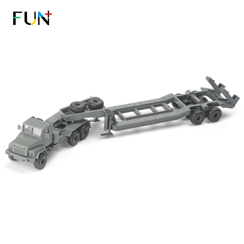 拼装1/72军事卡车运输汽车玩具