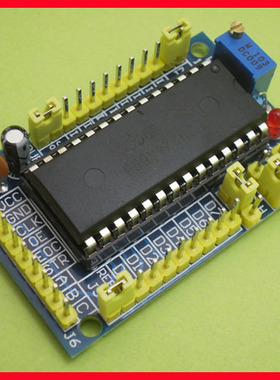 ADC0809模块 八位/8l路并行AD转换模块 送程序、电路 模数转换