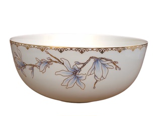 唐山骨瓷碗碟盘筷子餐具家用健康富贵乔迁新居送人微波皓宁骨质瓷