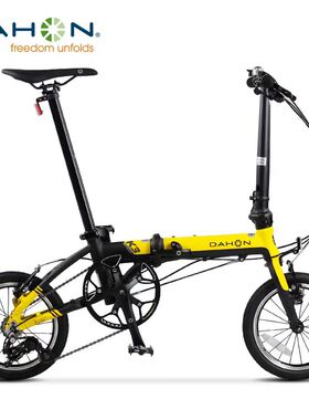 dahon大行K3折叠自行车14寸超轻3速男女式单车铝合金小轮车KAA433