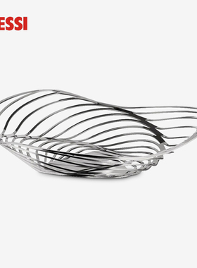 ALESSI/TRINITY果盘镂空水果篮高档轻奢现代简约客厅家用摆件装饰