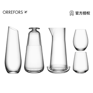 瑞典Kosta Boda水晶玻璃水具套装 冷水壶水杯家用创意送礼 新品