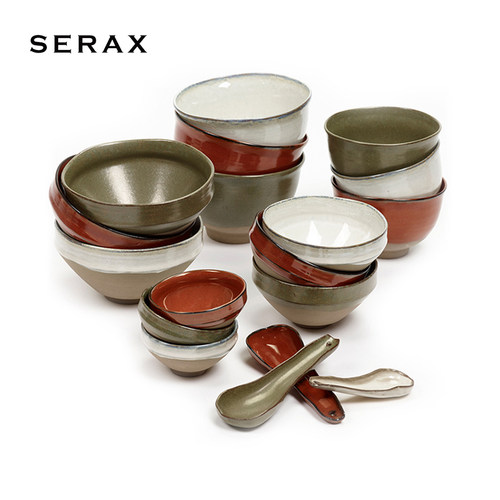 Serax复古餐盘碗一人食餐具套装