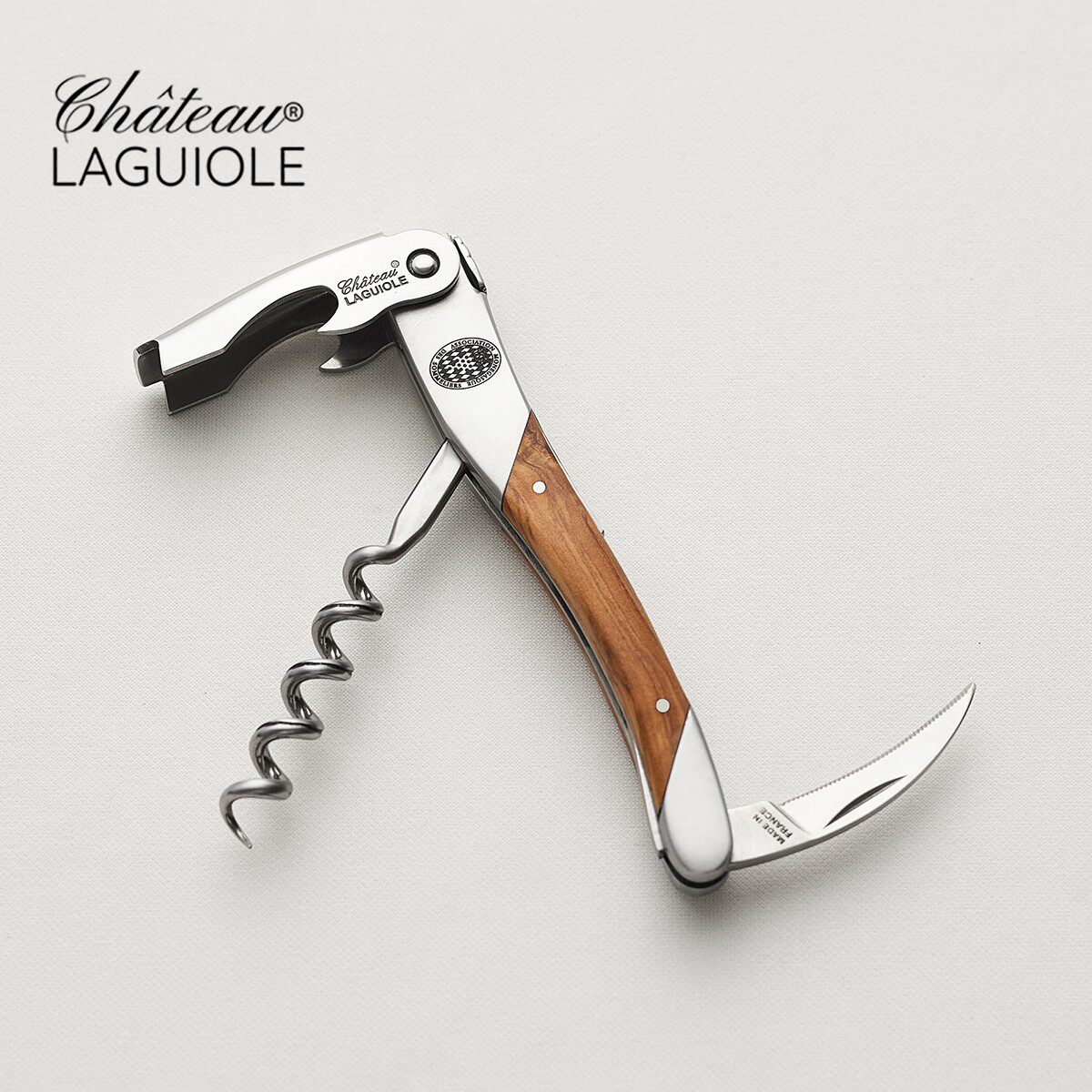 【特殊系列】Chateau Laguiole莱吉奥利法国手工酒刀开瓶器海马刀