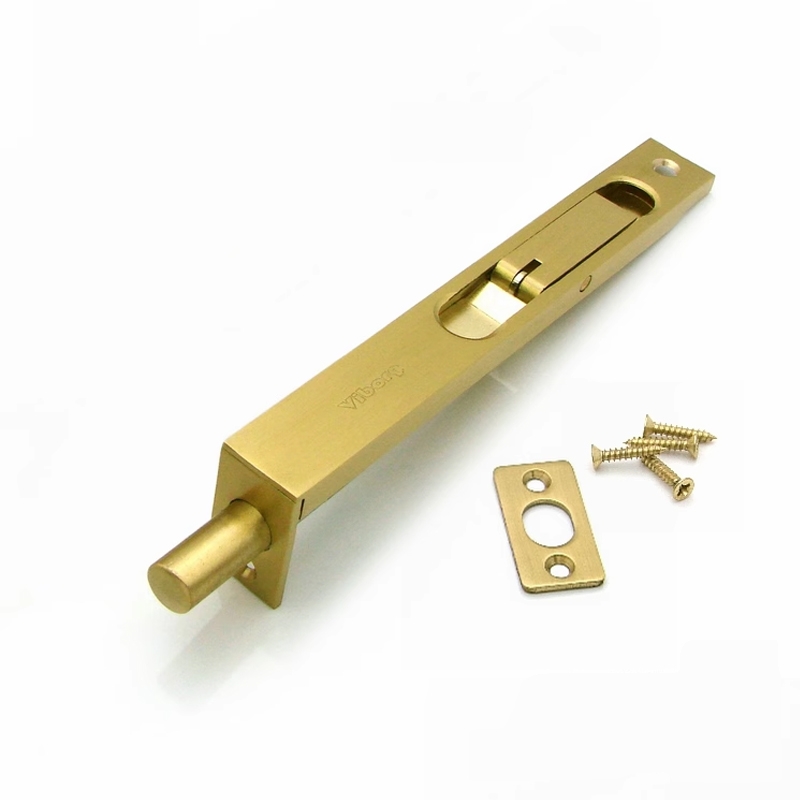 纯铜天地暗插销隐藏式天地插销