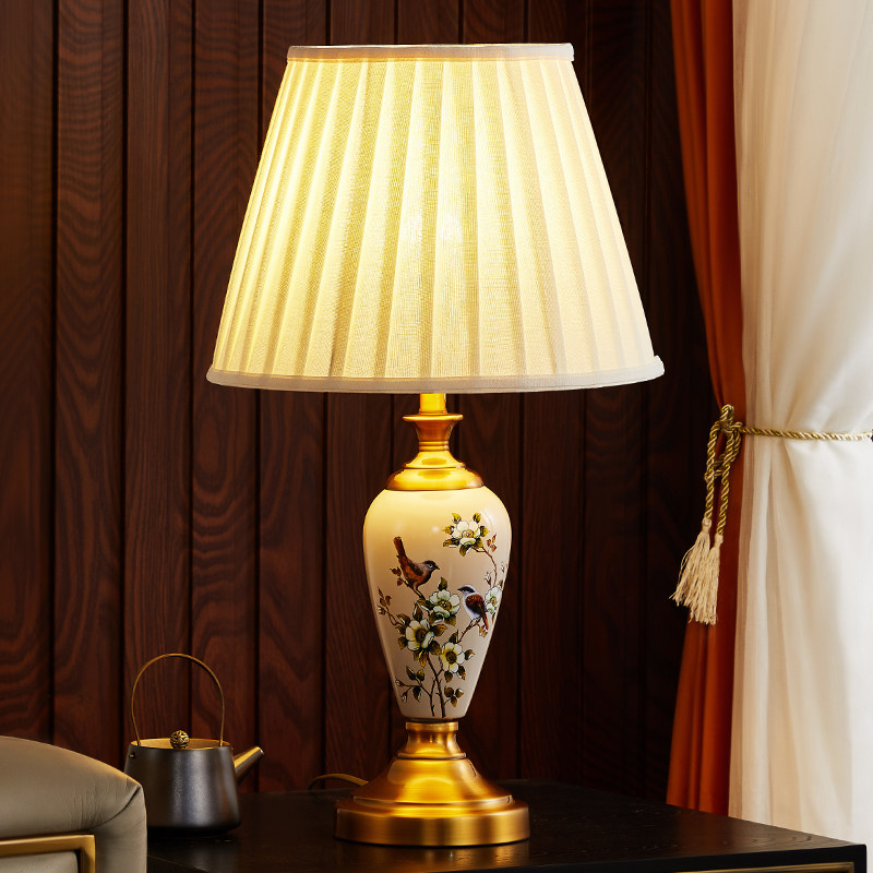 尚格瑞士布艺客厅卧室彩绘陶瓷