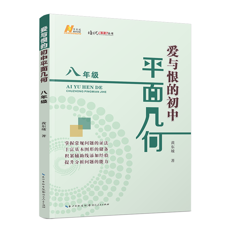 2022版爱与恨的初中平面几何八年级 定价47元