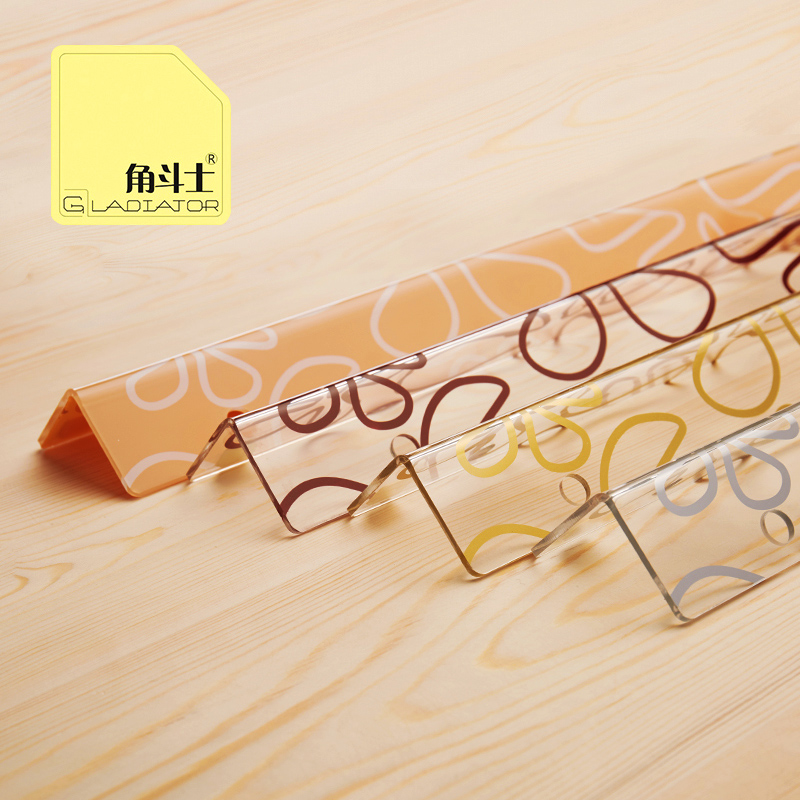 角斗士 亚克力护角条简约欧式护墙角保护条 墙护角防撞墙纸收边条