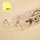 透明镜面护角条墙纸收边条 墙角保护条 角斗士 亚克力护墙角欧式