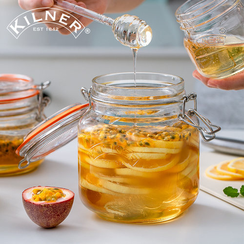 kilner蜂蜜分装瓶无铅玻璃材质