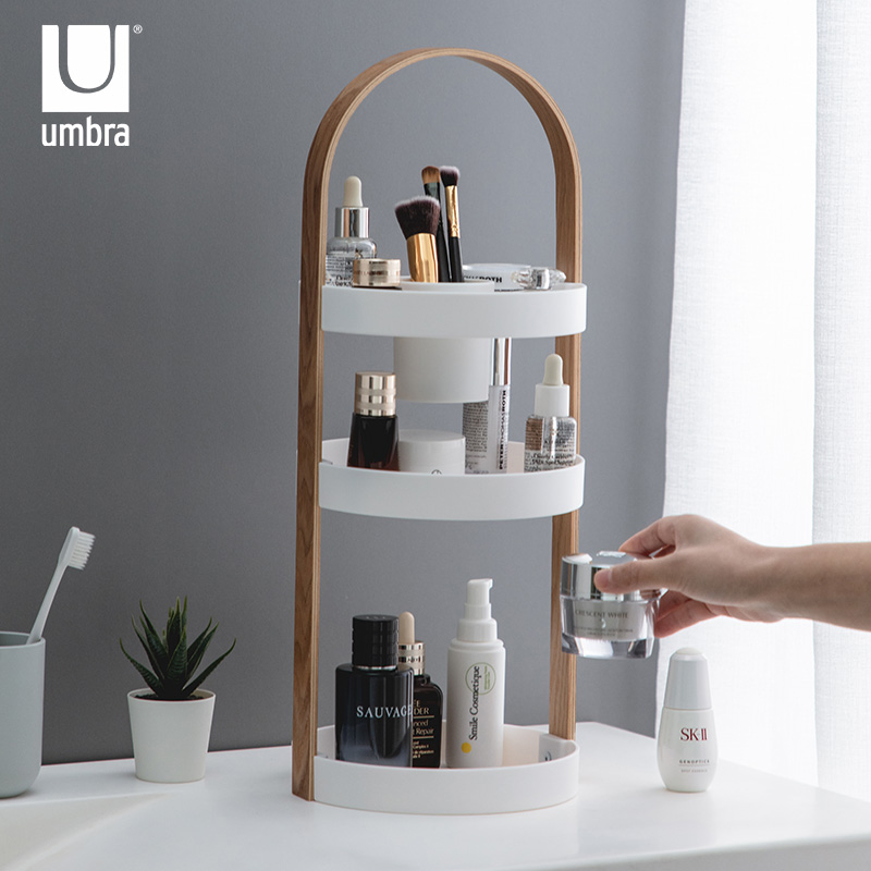 加拿大Umbra桌面收纳架落地储物