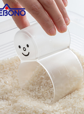 日本进口AKEBONO量勺家用面粉勺多功能舀面量米勺子挖面勺舀米勺