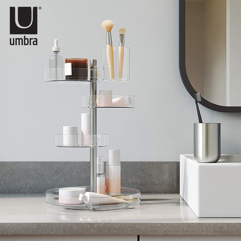 ubra品收纳品收纳盒梳妆台首饰盒可旋转