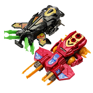 炫动炫斗战轮反斗旋斗战车男孩玩具双武器套装炎龙战刃战斗盘全套