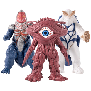 奥特曼软胶怪兽玩具人偶手办大全迪迦艾雷王谢帕顿加恩Q男孩模型