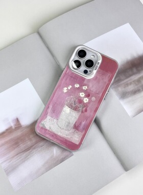 逢花 | So so Lab | 适用iphone16promax手机壳小米14苹果16pro华为mate60pro华为p70原创新款个性小众手机壳