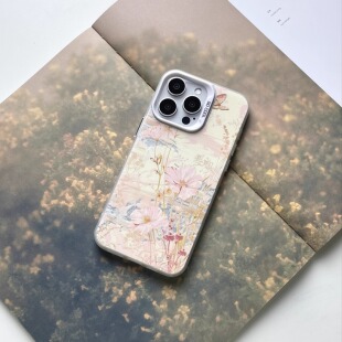 适用于苹果iPhone15·华为·OPPO·VIVO·小米·安卓手机 蝶梦水云乡 Lab 小众艺术设计手机壳