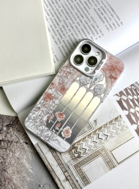 花墙 | So so Lab | 适用于苹果iPhone15·华为·OPPO·VIVO·小米·一加安卓手机 | 小众艺术设计手机壳