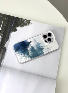 观山 | So so Lab | 适用iphone16promax手机壳小米14苹果16pro华为mate60pro华为p70原创新款个性小众手机壳