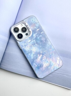 破碎冰蓝 | So so Lab | 适用于苹果iPhone15·华为·OPPO·VIVO·小米·一加安卓手机 | 小众艺术设计手机壳