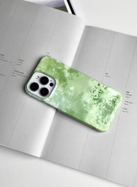 烟云 | So so Lab | 原创个性艺术全包适用苹果手机壳小众高级感iphone16promax新款16pro16plus防滑13mini