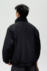709-MY1828-P165 冬季新款 单人 美式极简风两面穿毛呢保暖外套图片
