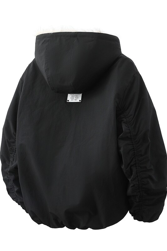 709-MY1800-P160冬季新款白底座山雕连帽棉服外套潮,男装棉衣,星座709