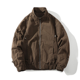 709-JK33-P135白底春季新款宽松休闲纯色夹克，男装夹克，星座709